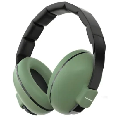 Abafador Ruido Protetor Auricular verde