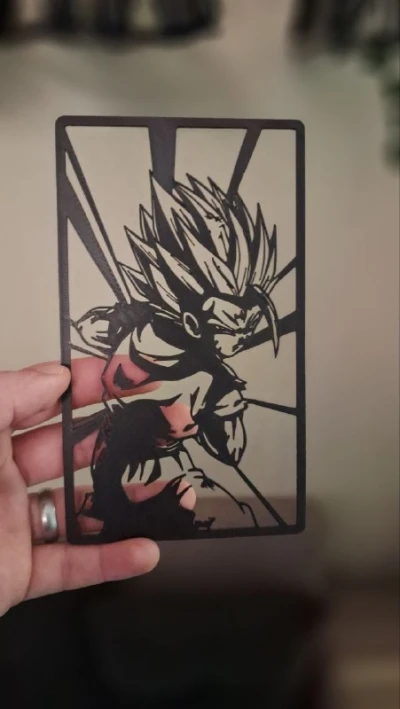 Quadro Gohan Preto