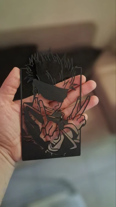 Quadro preto Gojo